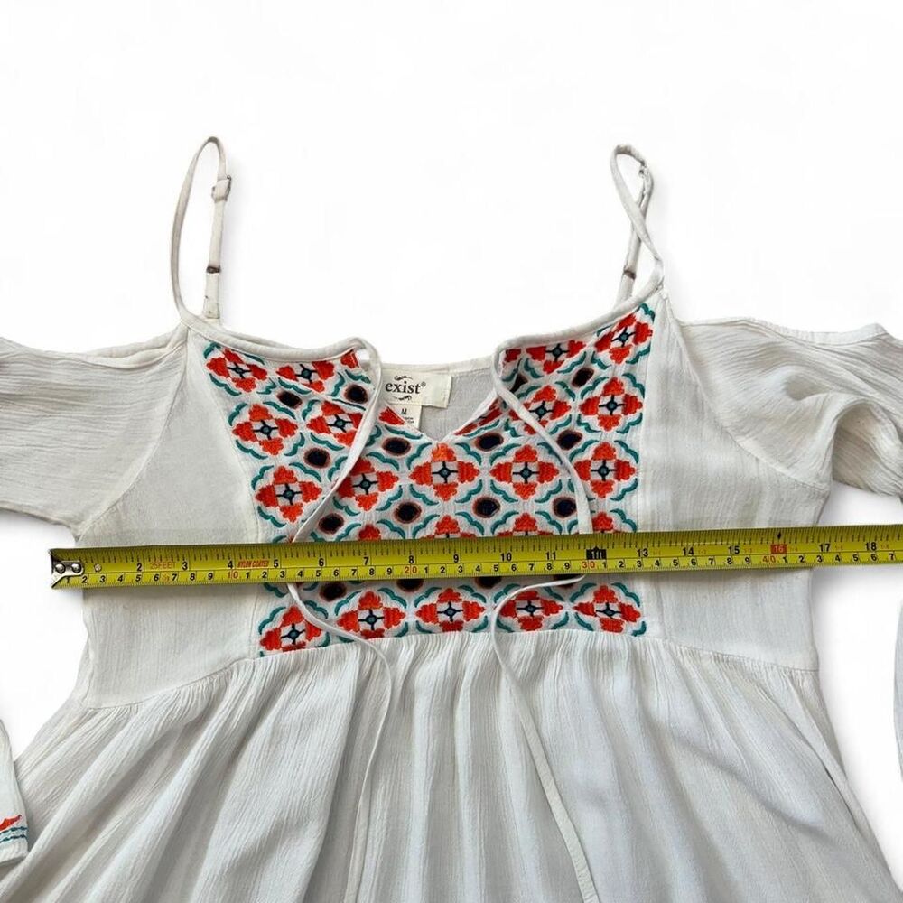 Exist Women's Cream Casual-dresses - Picture 6 of 6